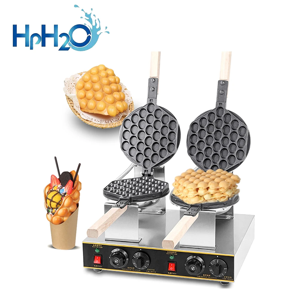 

Commercial Bubble waffle maker Hongkong QQ Eggettes maker Puff Waffle maker 110V/220V Egg Bubble Muffin Machine Egg puff machine