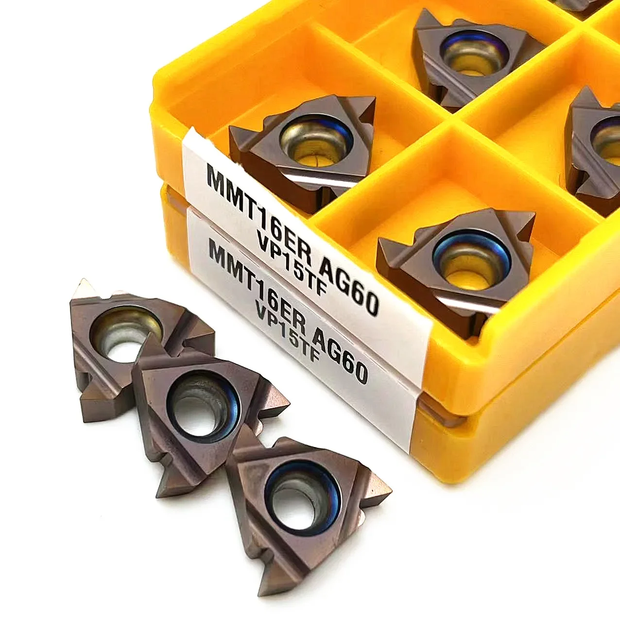 Cortador de máquina de torno CNC, soporte de torneado de rosca externa para MMT16ER VP15TF, SER1212H16, SER2020K16, SER2525M16