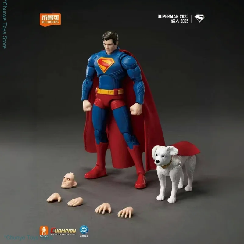 

Новая оригинальная аниме-фигурка Blokees Dc Hero Superman 2025 Beyond, фигурки серии, коллекция кукол из ПВХ, фигурки, подарки на день рождения, игрушки