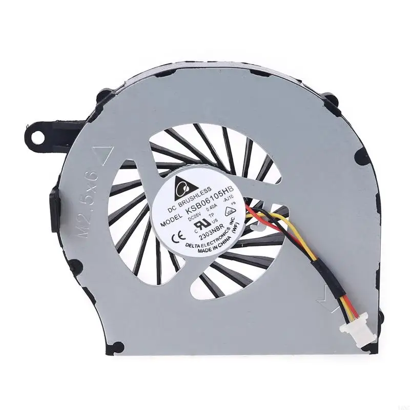 

Y3NC Laptop CPU Cooler Fan for Compaq CQ72 G72 CQ62 G62 612355-001 KSB0505HA-A 9K62 NFB73B05H Ab7505HX-EC3 3 Pin