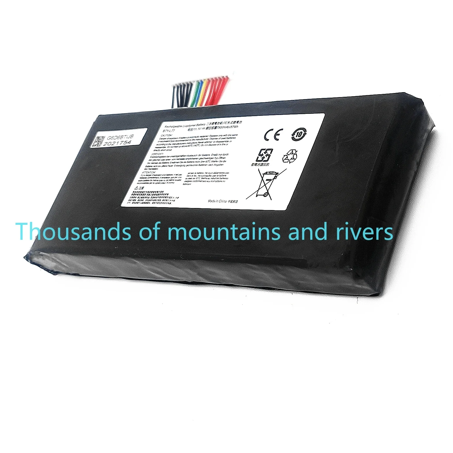 

BTY-L77 Laptop Battery For MSI GT72 2QD GT72S 6QF GT72VR WT72 MS-1781 MS-1782 MS-1783 2PE-022CN 2QD-1019XCN 2QD-292XC