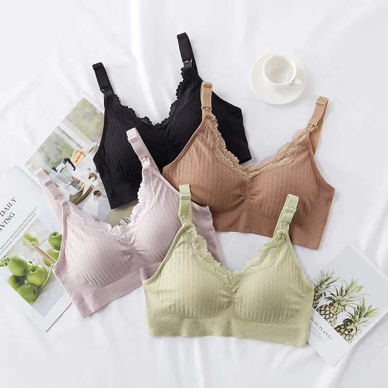 Breastfeeding bra pregnant women underwear maternity nursing bra maternity clothes