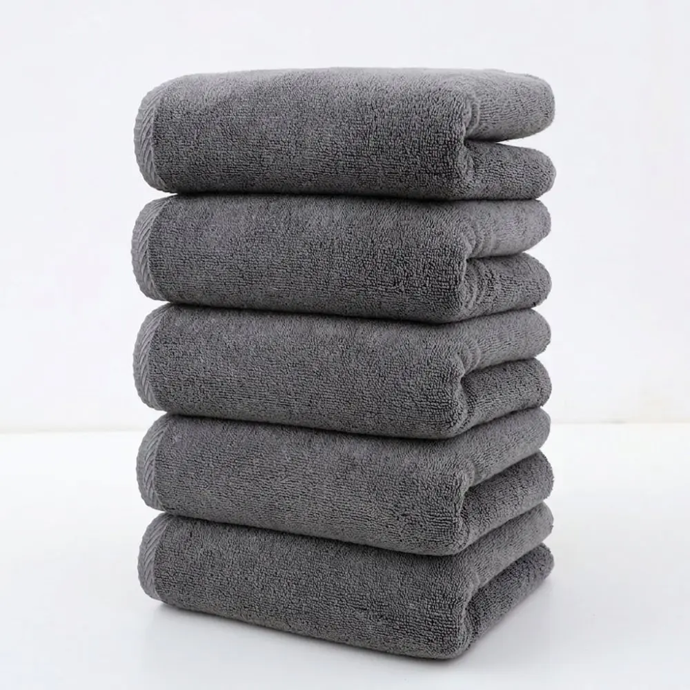 Luxury Cotton Face Towel Set Soft Absorbent Bathroom Washcloths Thickened Natural Fiber Skin Friendly Daily Home Essentials