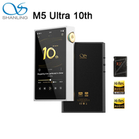 SHANLING M5 Ultra 10th Portable MP3 Player Bluetooth Player MP3 Music Player HiFi Hi-res Audio Player AK4191EQ AK4499EX DAC Chip