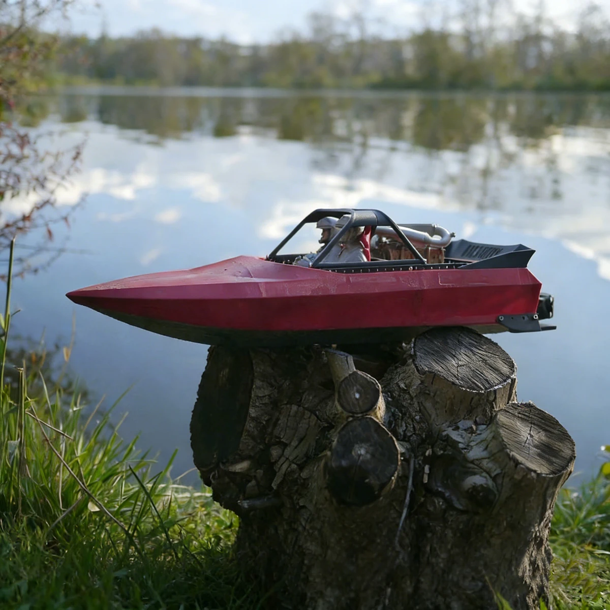 New 55cm Brushless Motor M-jet-35 RAGNAROK RC Boat Features A Dual-inlet/outlet Water Intake RC Schiffe Model Kit Ship Toy