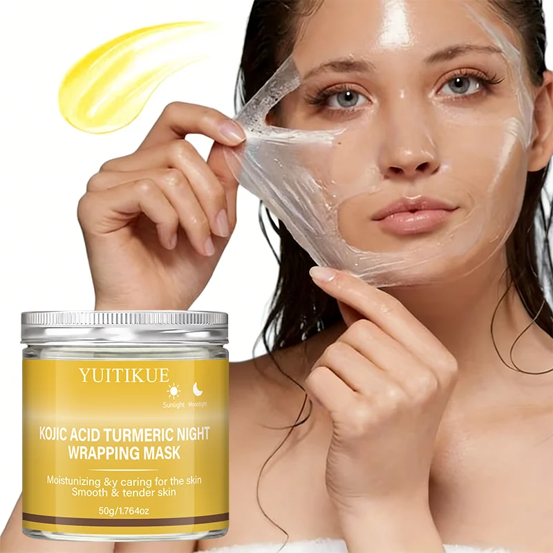 Kojic Acid Turmeric Night Mask - Bentonite Clay Mask review and price