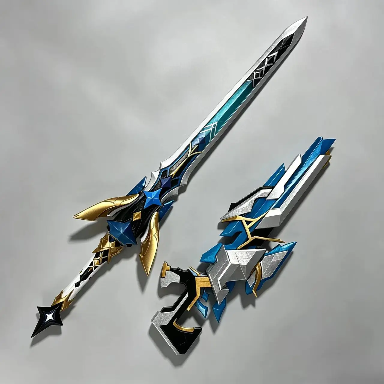 Game Snezhnaya Prop Genshin Impact Cosplay Halloween Christmas Party Accessory for Comic Show Props