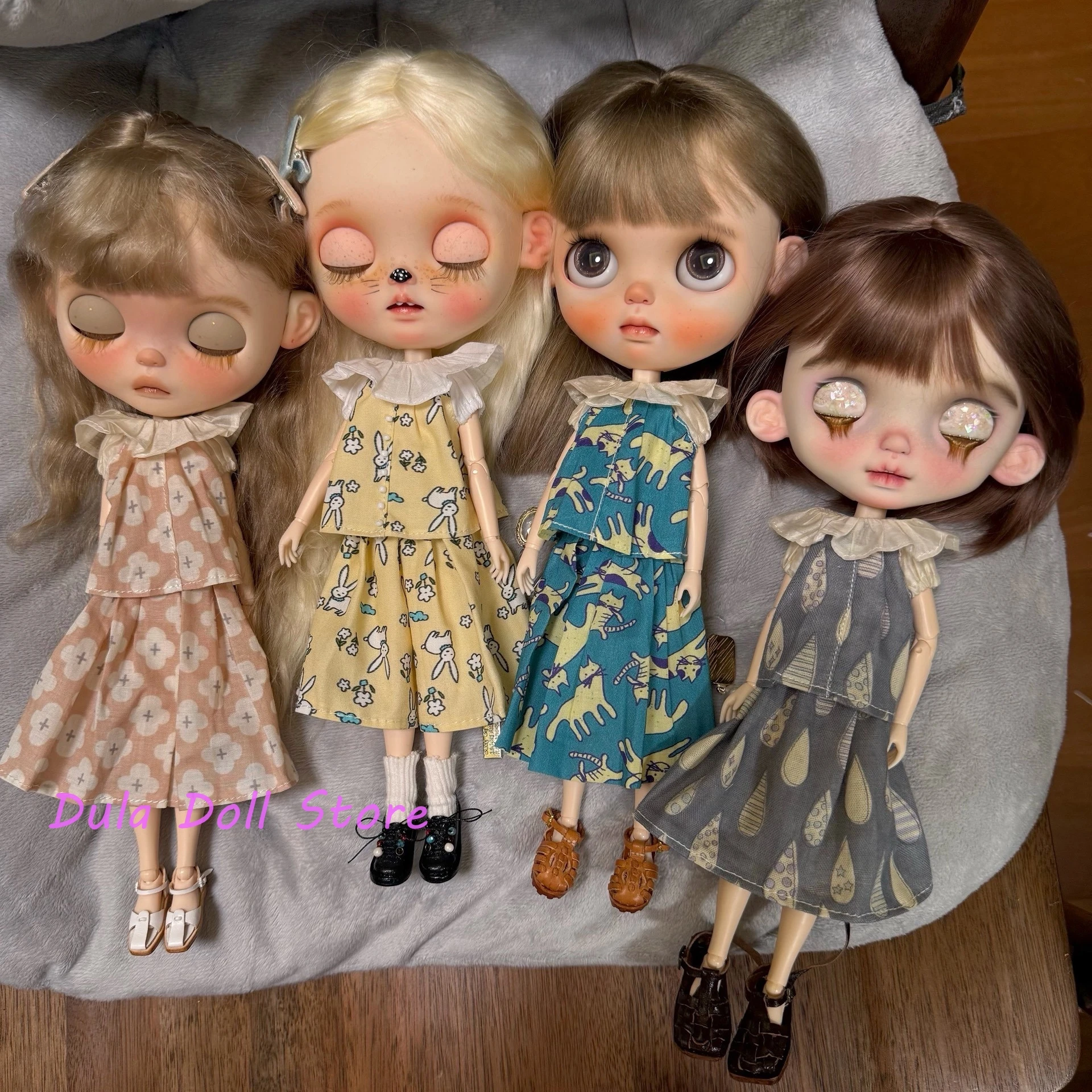 

Dula Doll Clothes skirt set Blythe Landoudou Landazz ob24 ob22 ICY JerryB 1/6 Doll Accessories