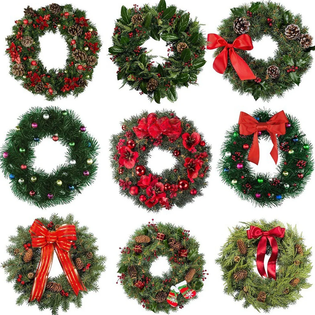 

1Pcs Exquisite Workmanship Iron Wreath Hoop Perfect for Holiday Decor DIY Garland Frame Iron Wreath Loop Garland Loop