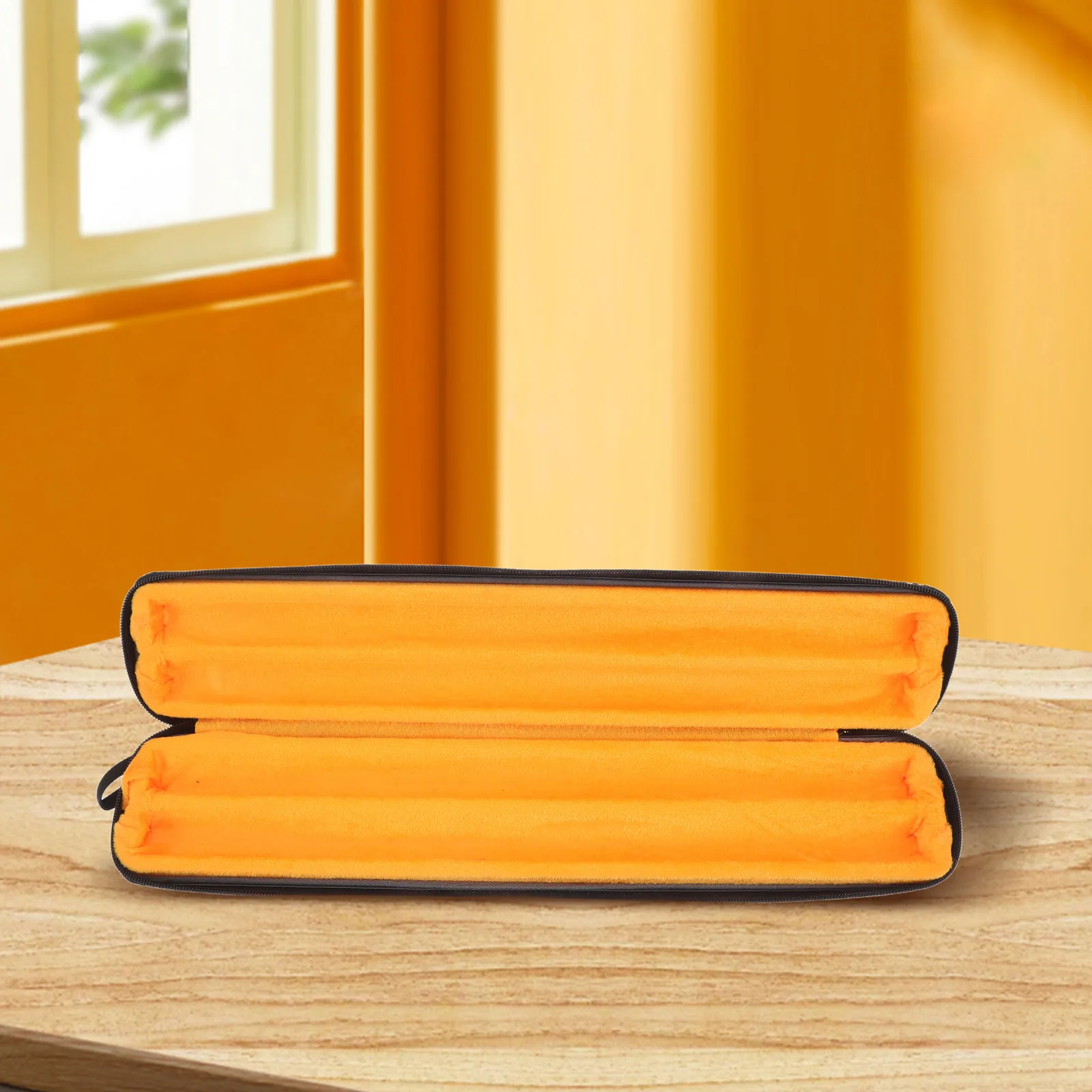 Bamboo Flute Storage Case Waterproof Dirt-Resistant Flute Bag Multiple Wind Instrument Organizer Portable Carry Case For