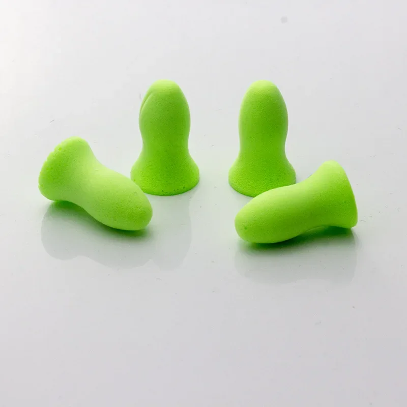 1 Pair Soft Foam Ear Plugs Tapered Travel Sleep Noise Prevention Earplugs