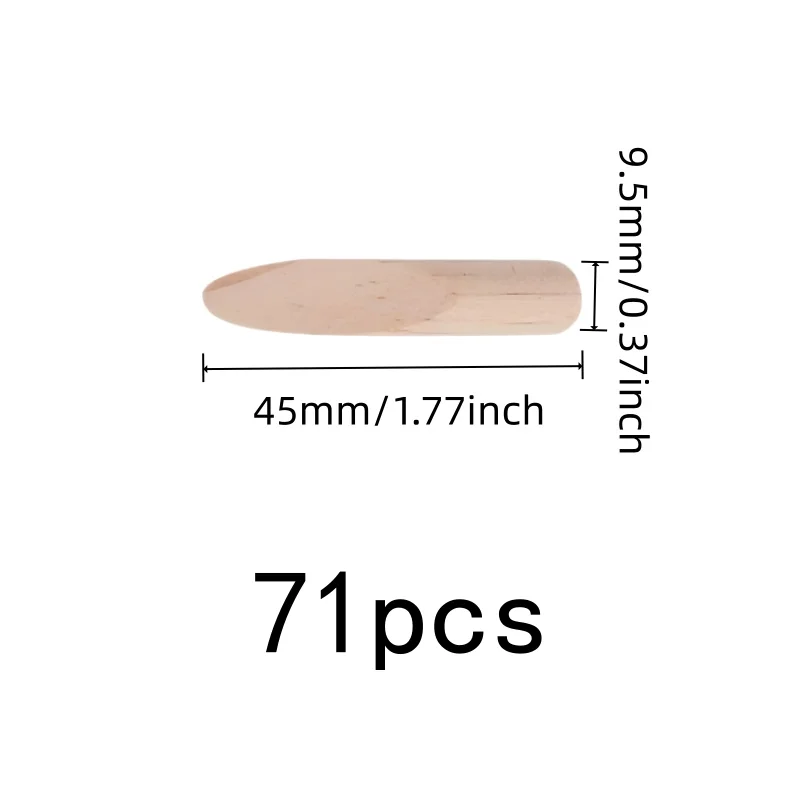 71 pcs Cabinet Wood Plugs, Precise Fit Size and Solid Wood Material, ideal for Carpentry Projects, Multipurpose