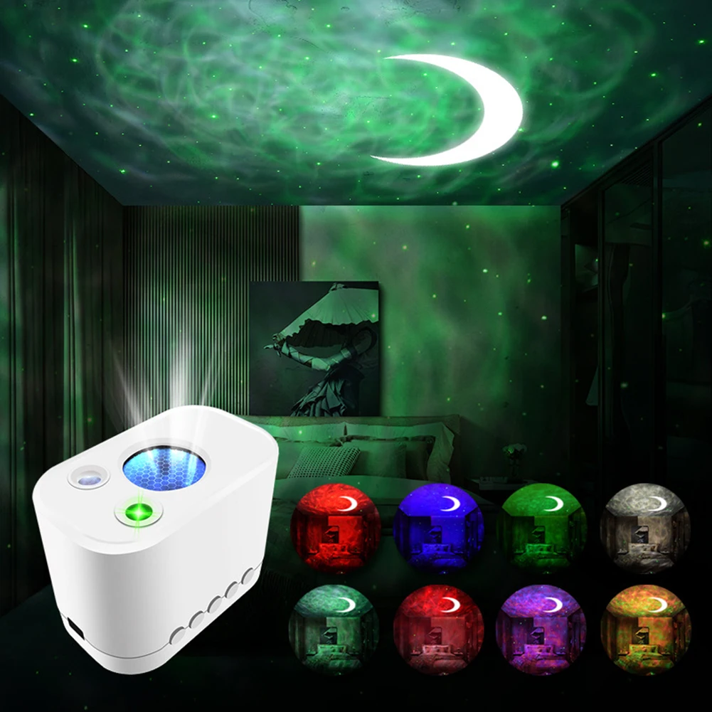 LED Starry Sky Projector Lights With Remote Control Adjustable Stand High Brightness Night Light Projector