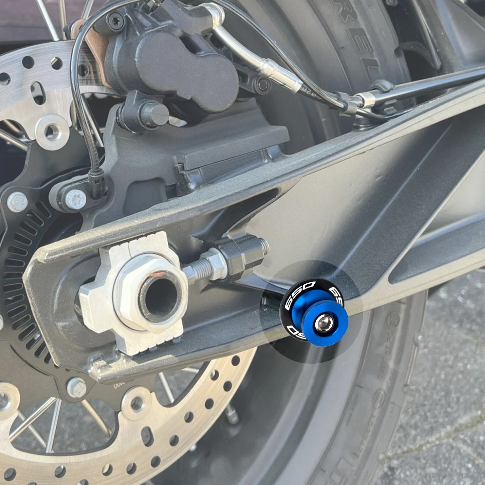 Motorcycle CNC M8 Swingarm Spools Slider Bobbins Upgrade Mod For Suzuki SV650 SV650S 1999-2026 Accessories