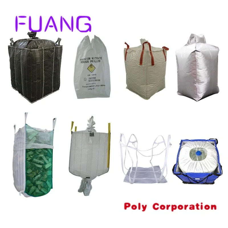 

Custom China Supplier Super Sack 1 Ton 2 Ton 1000 Kg Jumbo FIBC Bulk Big Bags For Cements