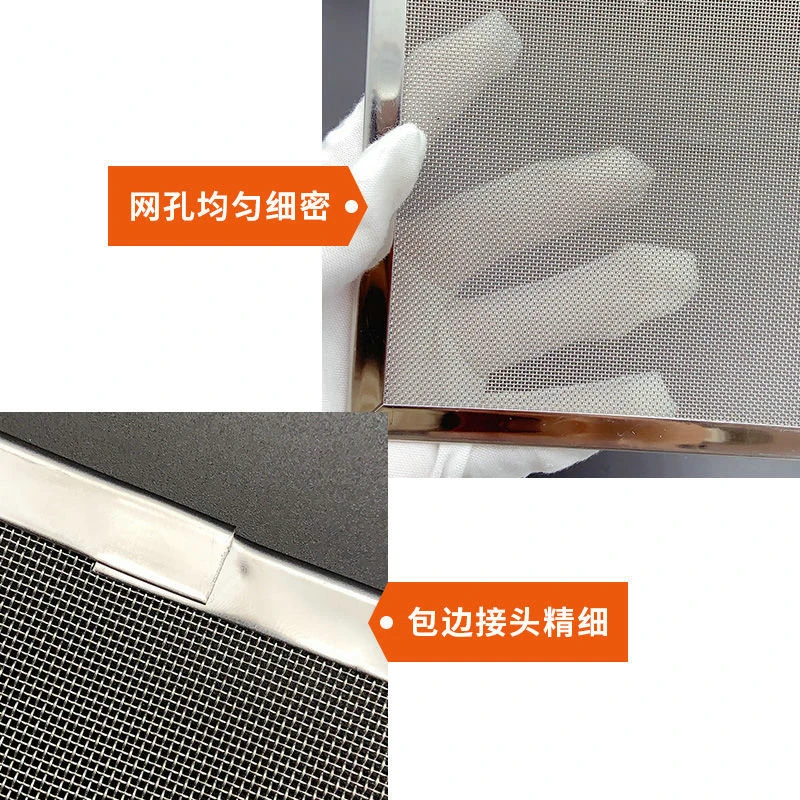 New stainless steel high heat resistant mesh 304 food grade barbecue mesh alcohol furnace gas furnace uniform heat conduction