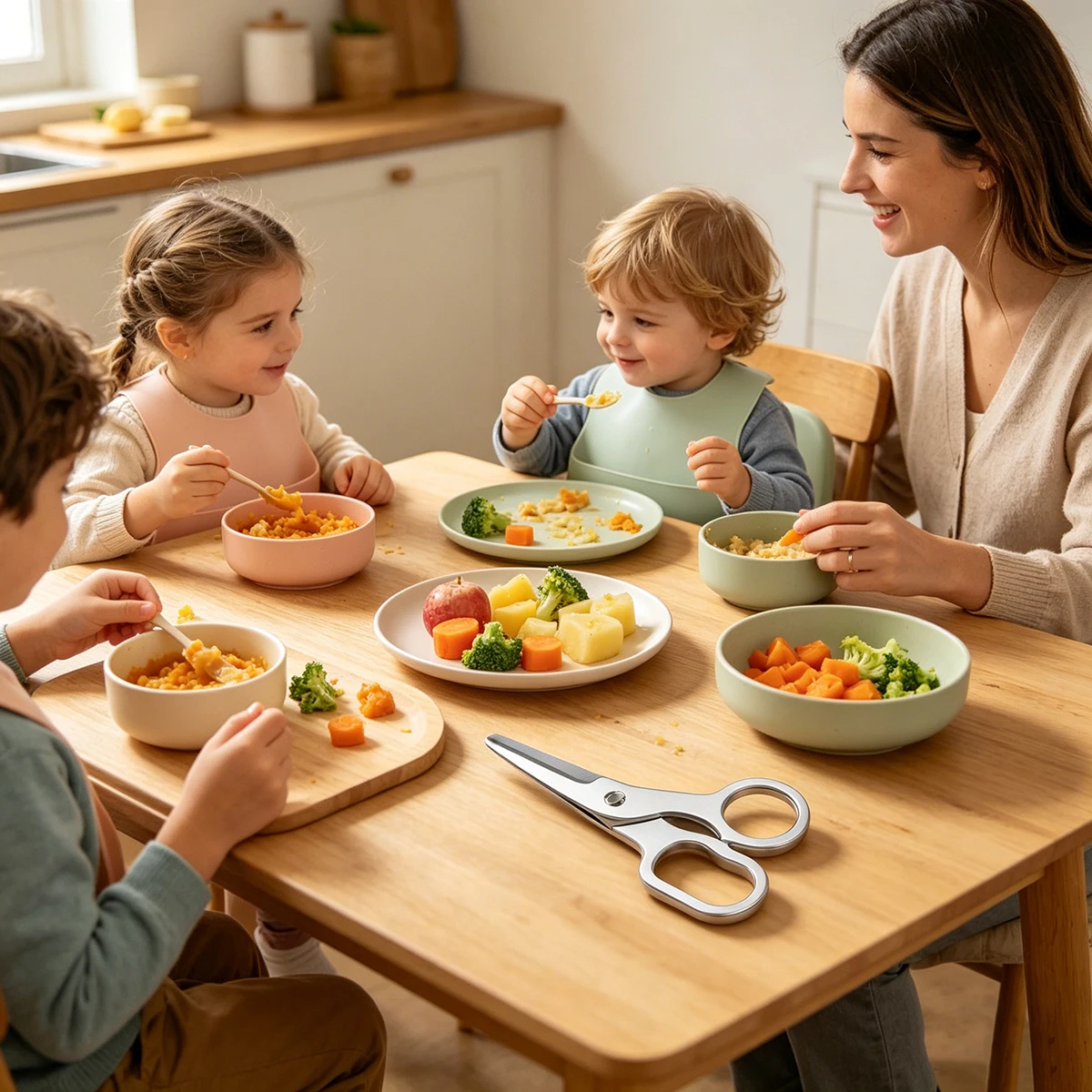 Baby Food Scissors - Multi Functional Food Scissors, Baby Food