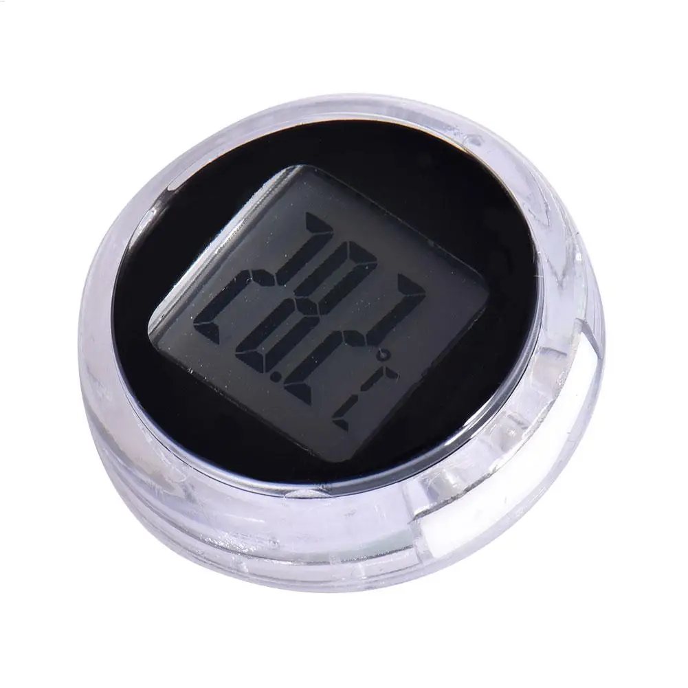 2.8cm Mini Digital Thermometer Universal Indoor Outdoor Waterproof High precision Temperature Monitor Gauge Wall Self-adhesive