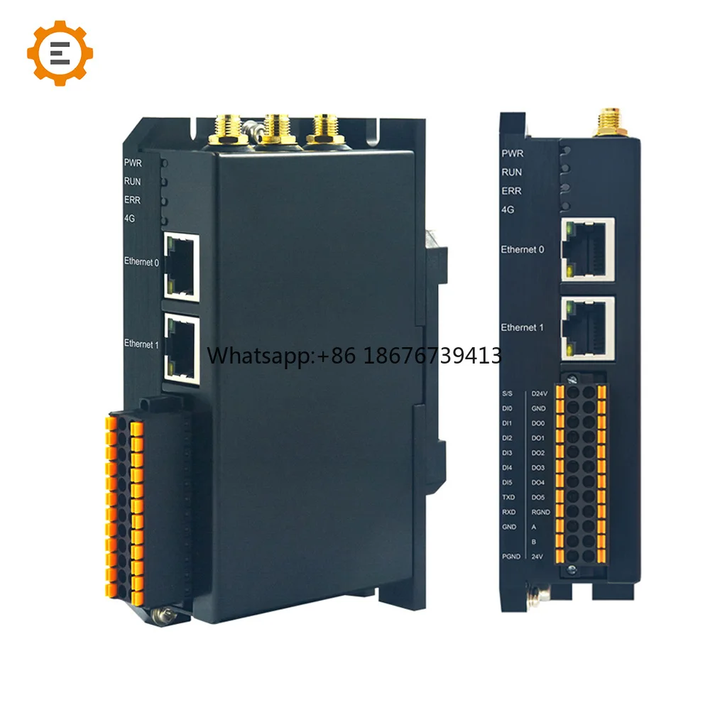 OpenEmbed 4GB RAM 32GB EMMC PLC PAC Programming Controller Edgebox-RPI5 Industrial Controls RS485 2-Year Warranty 16 I/O