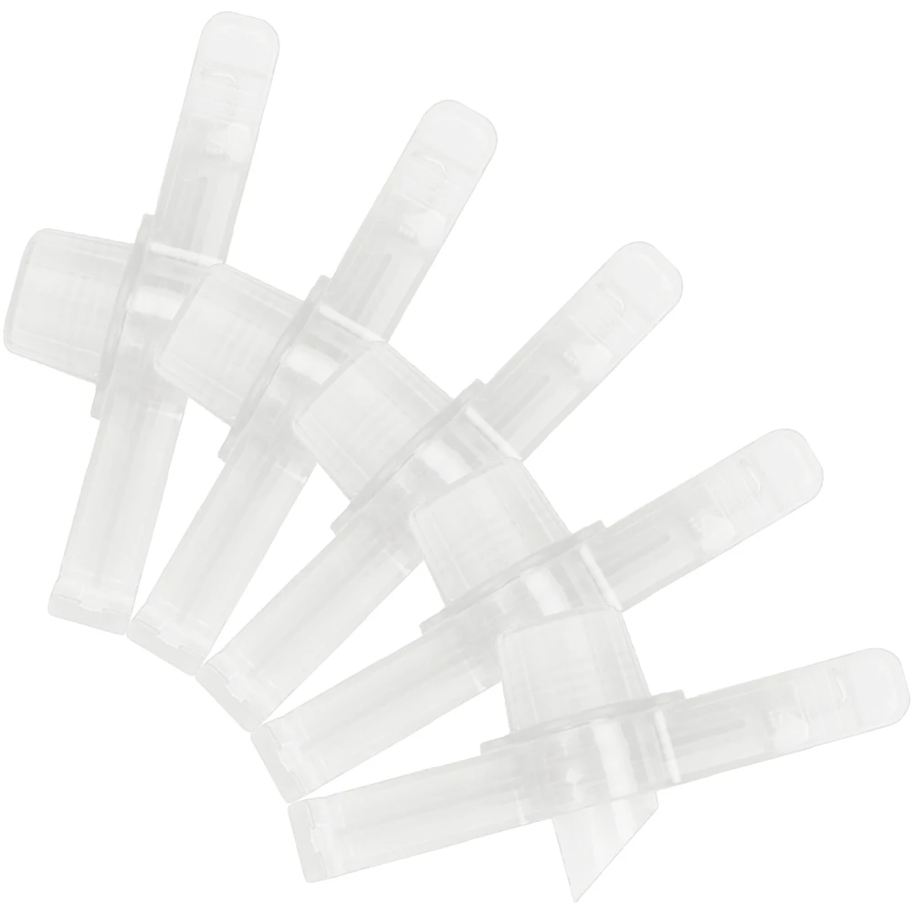 

5 Pcs Food Sealing Clip Fresh-keeping Clips Plastic Bag Storage Transparent for Preservation