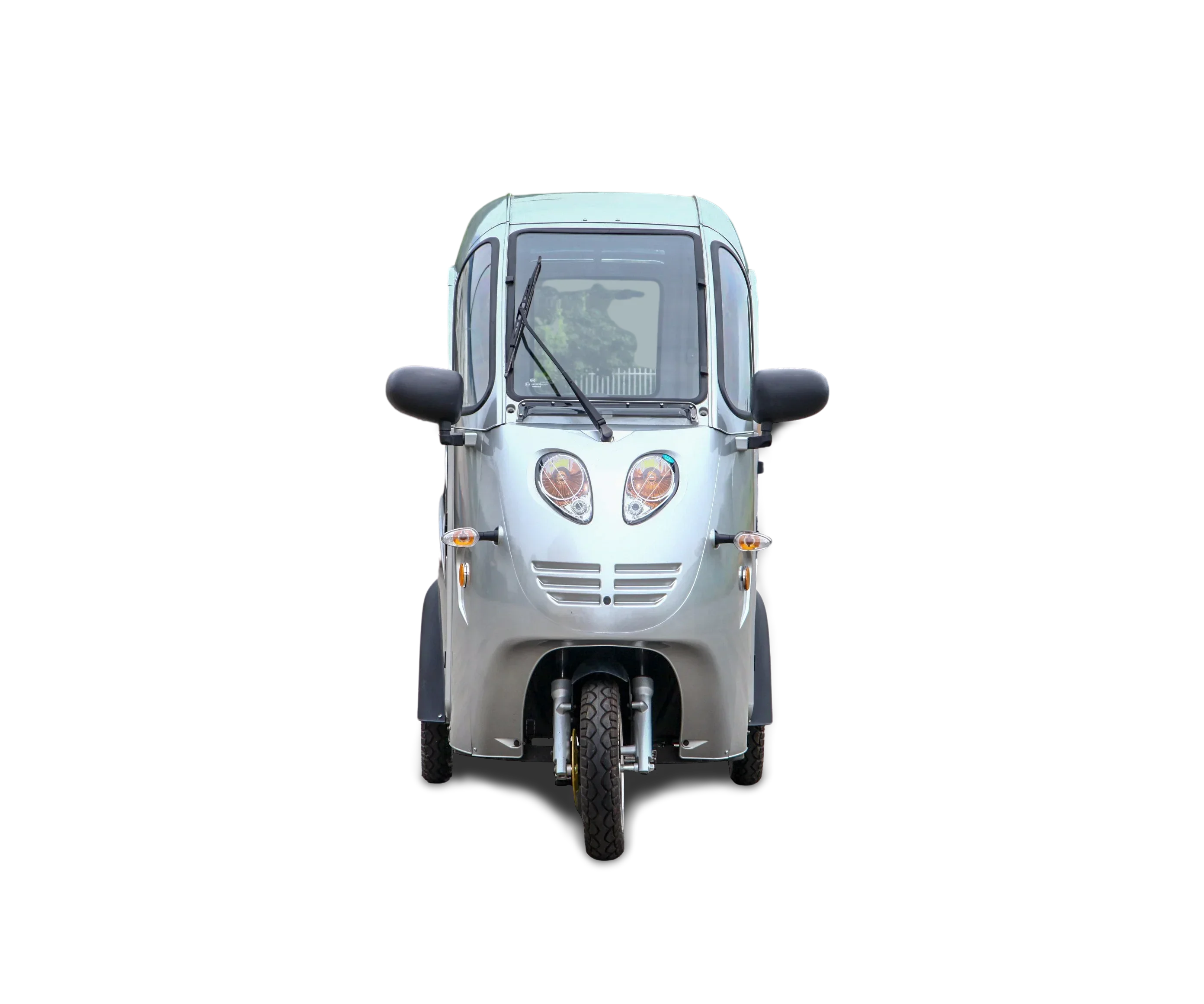 EEC electric tricycle full enclosed all weather tvs tricycles 3 wheel  mobility scooter  cabin