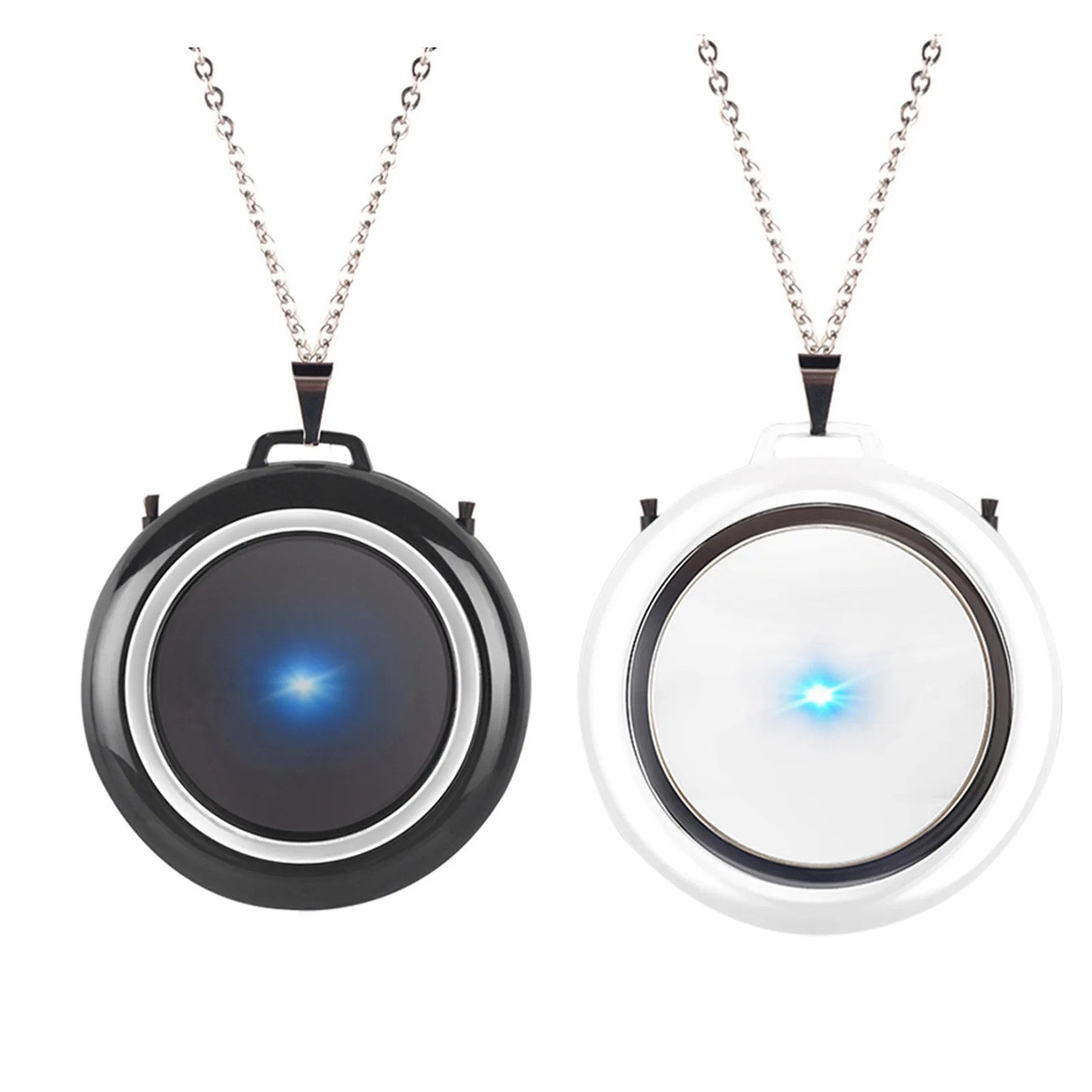 Mini Air Purifier Chain Necklace USB Charging Air Fresheners Necklaces for Men Women Daily Wear