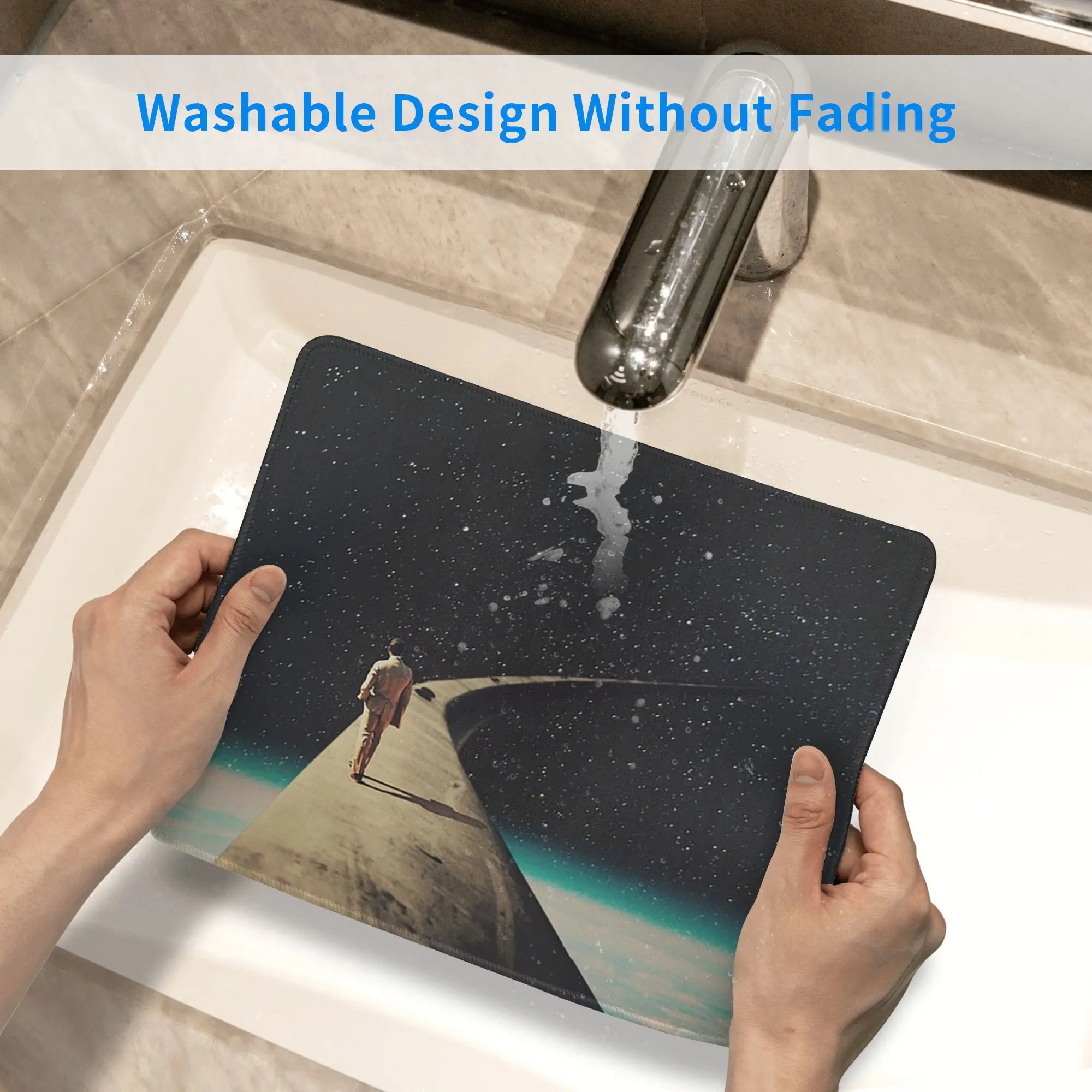 私たちはこの道を選択しました 私の親愛なるマウスパッド コンピュータキーボードマウスマット ゲーマーPCラップトップデスクマット オフィスアクセサリーテーブルマット