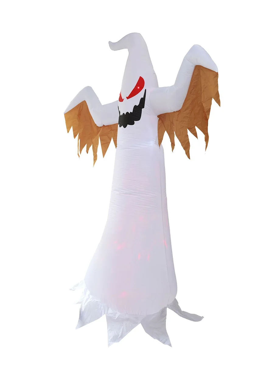 JYZCOS Halloween Led Inflatable Ghost Glowing Horror Decoration Props For Party Carnival