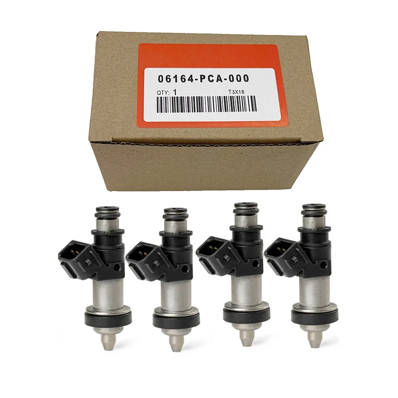 

4pcs 06164-PCA-000 For Honda CRV CR-V 1999 2000 2001 2.0L 06164PCA000 06164 PCA 000 Fuel Injectors Nozzle