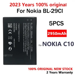 100% Genuine 2950mAh BL-29CI BL 29CI BL29CI New Battery For Nokia C10 BL-29CI Original High Quality Battery