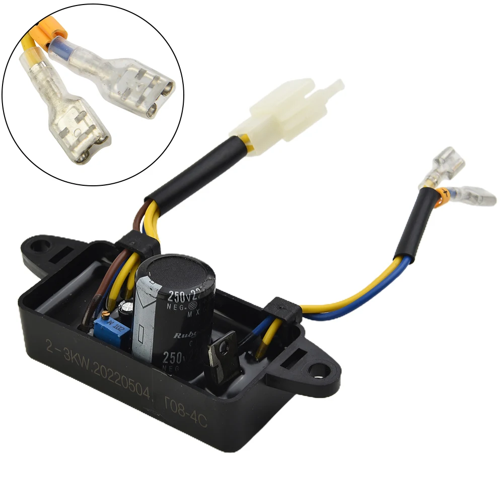 Rectifier Voltage Regulator Replacement Single Phase AVR Accessories Automatic For 1-3KW High Quality Practical