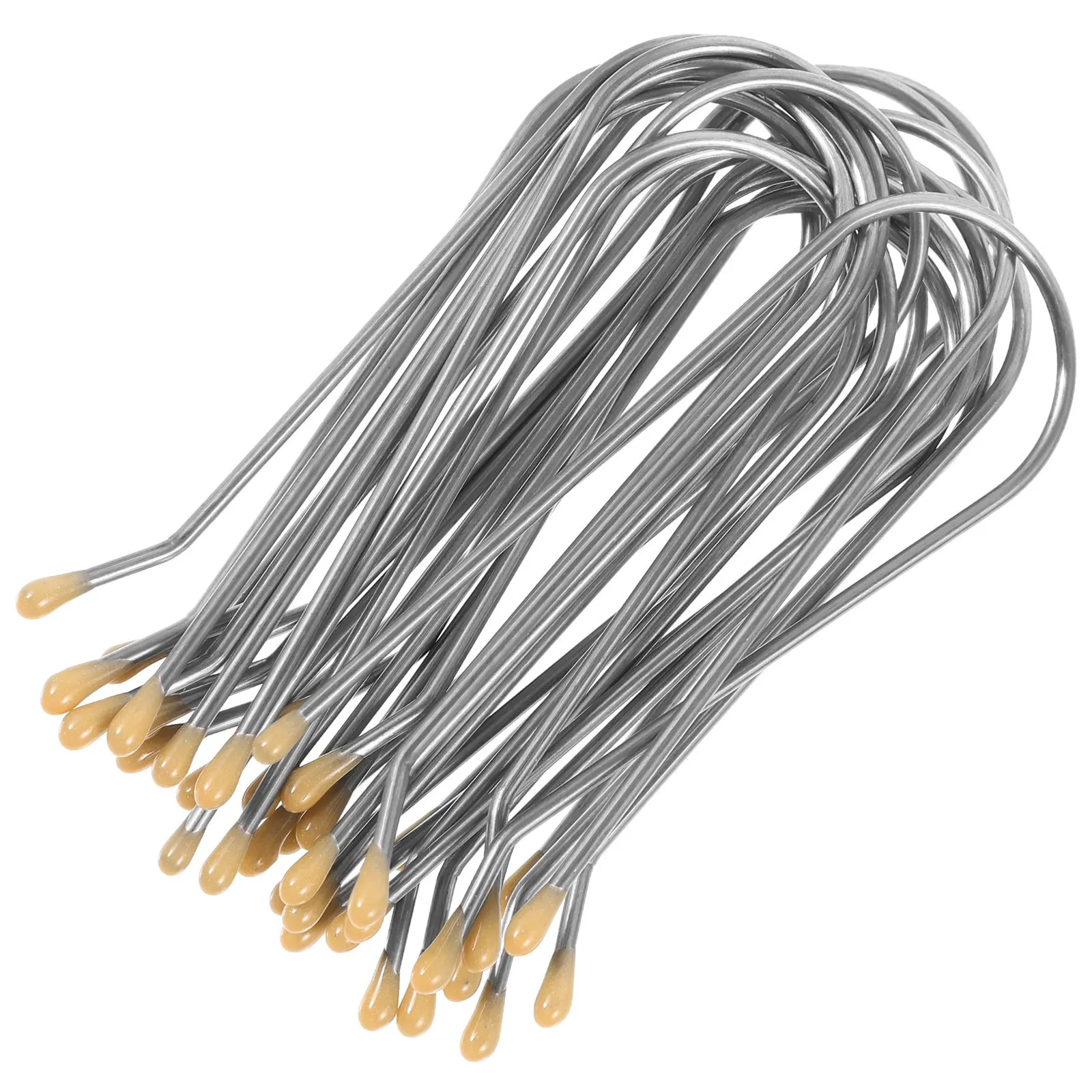 

20Pcs U-Shaped Metal Clips for Hot Rollers Replacement Curler Clips Secure Hold Long-Lasting Waves Styling Tools