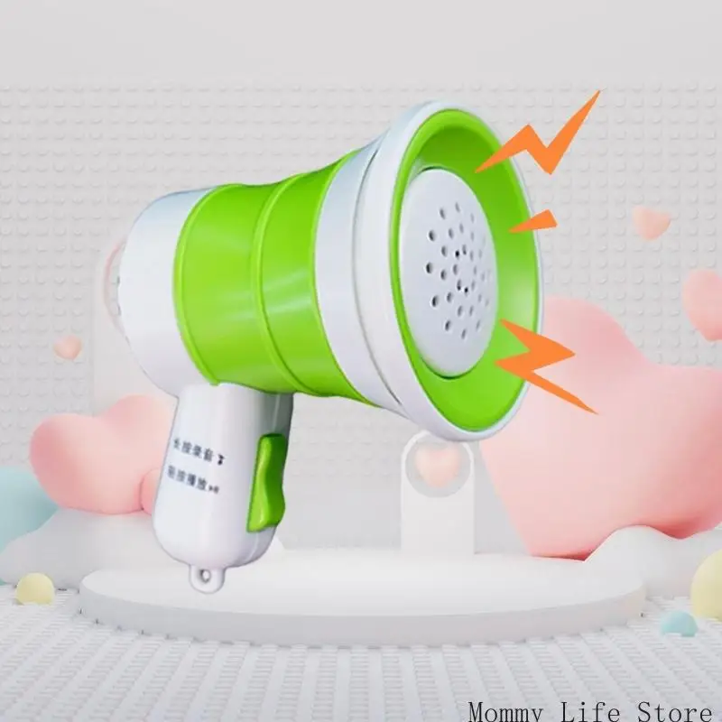 Loa ghi âm mini Đồ chơi động cho trẻ với âm thanh rõ ràng Chất liệu ABS An toàn bền bỉ