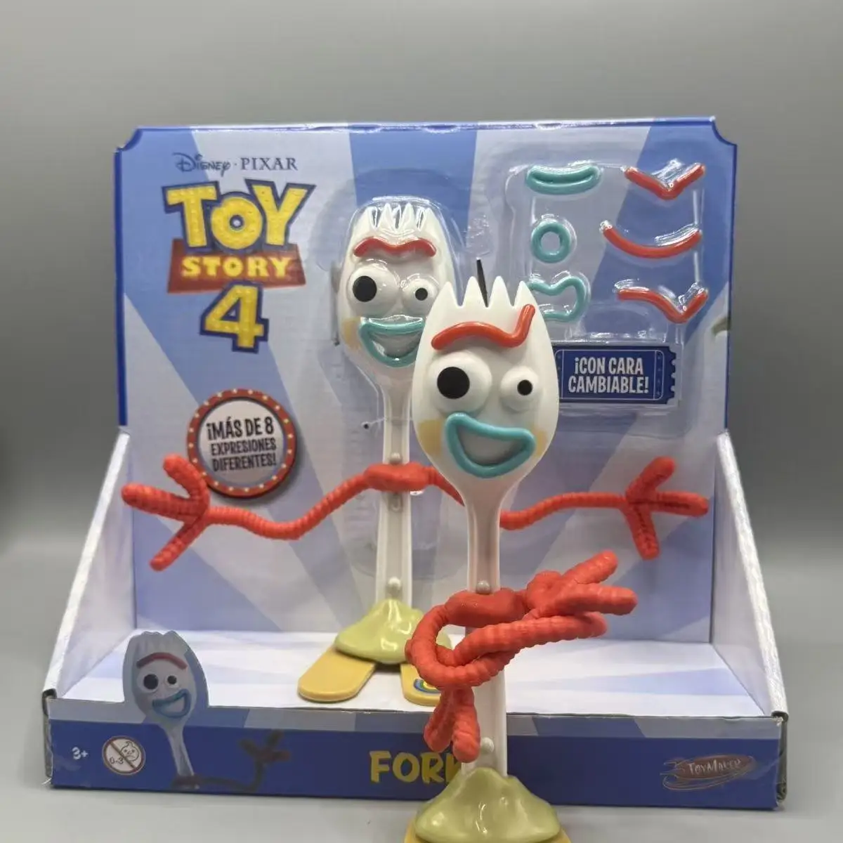 Figura de Acción Intercambiable de 17CM de Disney Toy Story, Forky, Woody, Buzz, Muñeco de Anime, Regalo