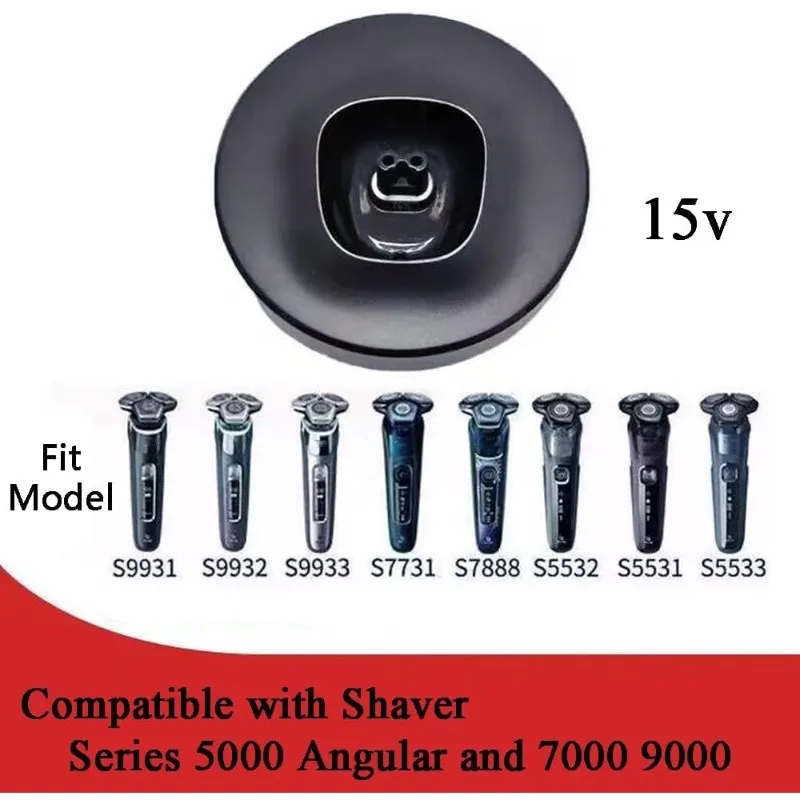 For Philips S5588 S9502 S9985 S9987 S5531 Electric Shaver Charging Stand Shape EU Plug- Charging Base For Electric Razors
