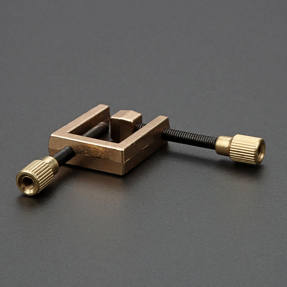 

Violin Edges Fixture Tail Clip Repairing Clamp Secure Grip Protection Fit All Sizes Easy Install Musical Instrument Tool Luthier