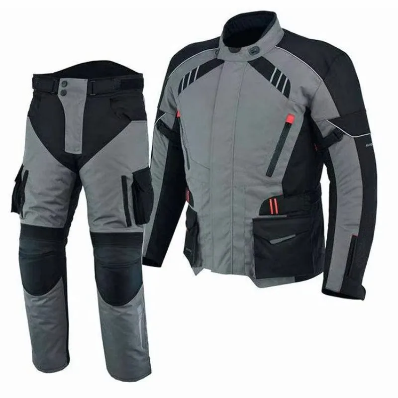 

2025 New Style Protective Biker Gear Mens Racing Touring Adventure Motorcycle Suit Windproof Pants Motorcycle Jacket