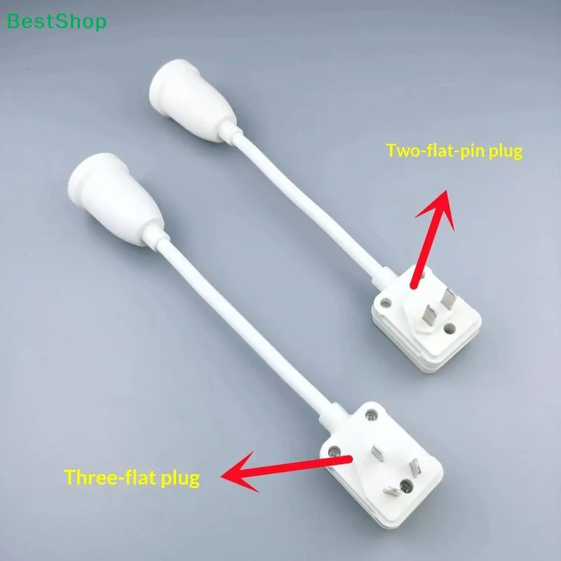 〔Y〕Flexible Gooseneck E27 Lamp Holder With European Plug&Switch,360° Rotatable Light Socket For Wall Mounted Lamps Adjustable W