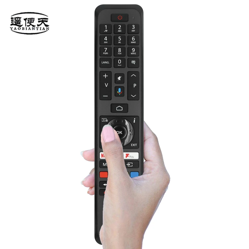 Bluetooth Voice Remote for LINSAR, Vestel, Hitachi RC43161, Daewoo 43/50DM72UA, Toshiba CT-8555/8562 LED Smart TVs