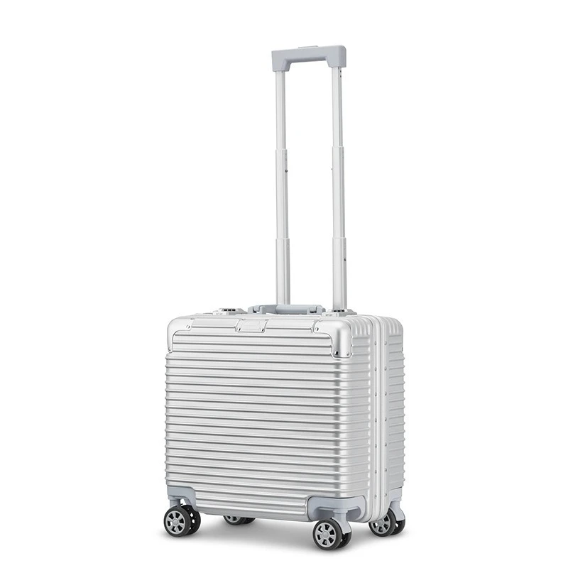 

Aluminum frame 16 inches can be boarded, luggage, password ******iversal wheel silent, trolley case travel business trip