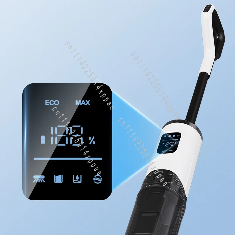 Vacuum Self-Cleaning Smart Home Sweeping & Mopping Electric Floor Scrubber Multi-Function Floor Scrubber Cordless Wet/Dry