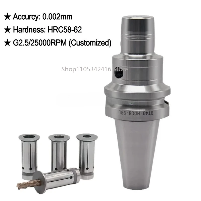High Rigidity BT30/BT40/BT50 CNC Hydraulic Tool Holder for Machining Center