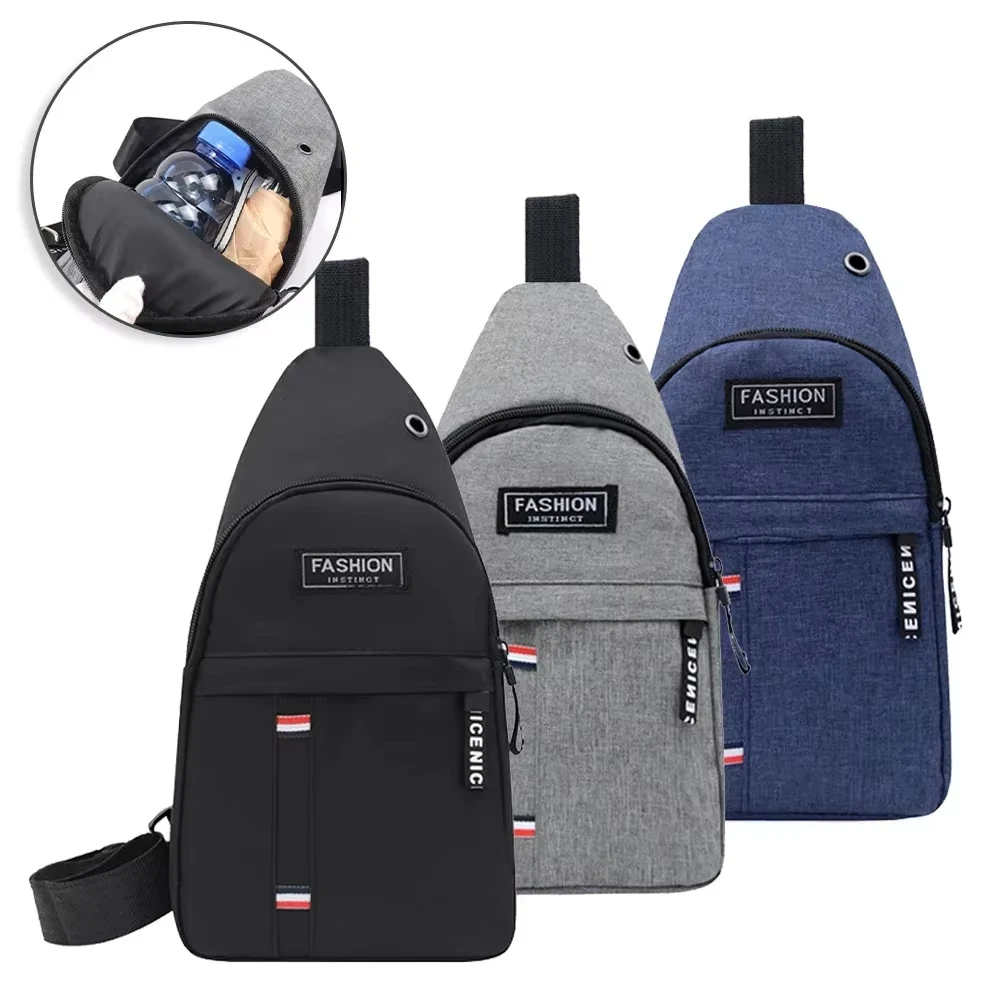 Bolso de Pecho Multifuncional con Carga USB
