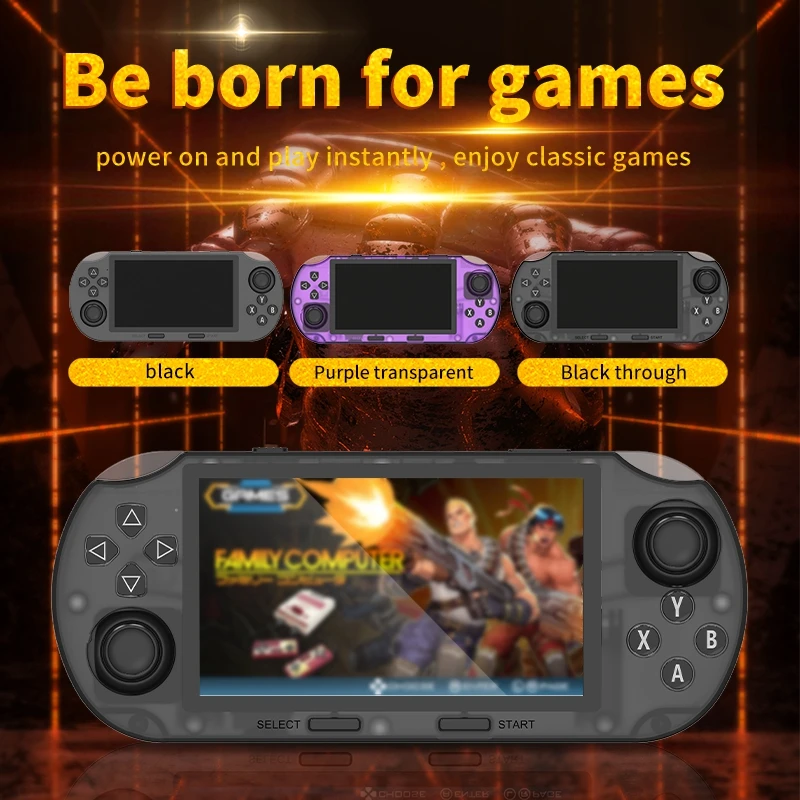

4.5-Inch IPS HD Screen Handheld Wireless Game Console SF3000HD With 1.2G Dual-Core Processor Large Battery Handheld Game Players