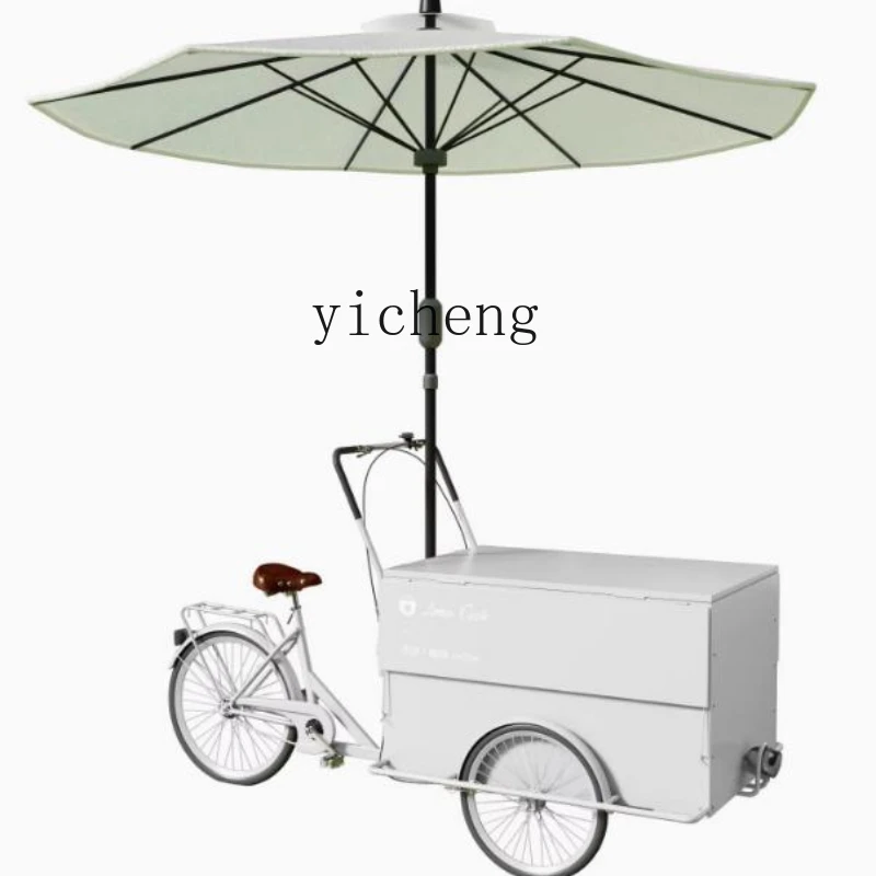 

Zz tricycle stall conversion vehicle commercial grocery store mobile coffee truck