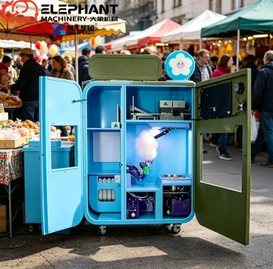 Ending Machine Cotton Candy Cotton Candy Floss Machine Sweet Cotton Candy Machine