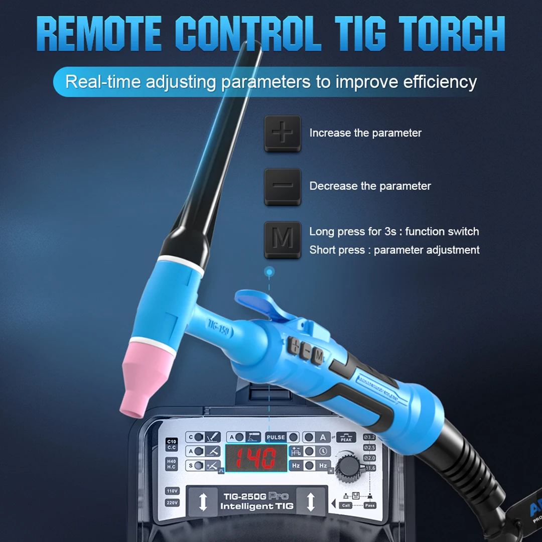 FOR  110/220V Free Shipping USA  Cold Welding Machine HOT/Cold/MMA/CLEAN/TIG Pulse 5 in 1 IGBT Inverter Multi-function TIG Wel