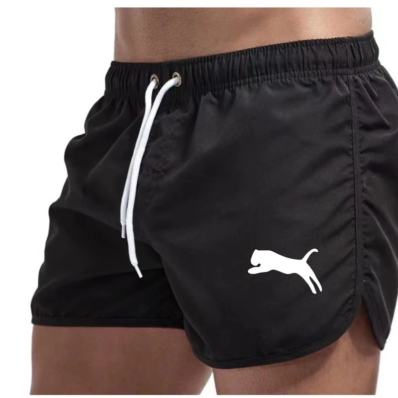 Men'S Summer Surfing Beach Shorts Quick Dry Running Shorts F