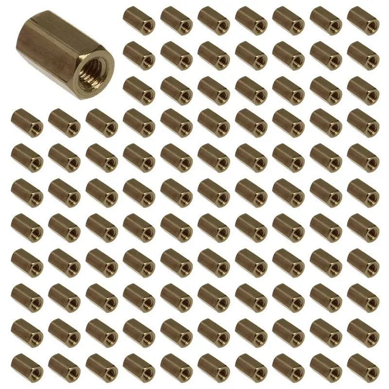 A04G-1000 Pcs Metal Hex M3 Female Screw PCB Standoff Spacers 8Mm Body