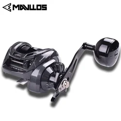 Mavllos-15kgを搭載した超軽量フィッシングリール,固定ドラム装置,高速比率6.4:1